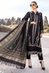 FULLY EMBROIDERED 3PC KHADDAR DRESS WITH PRINTED KHADDAR SHAWL-KS5043