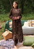 FULLY EMBROIDERED 3PC KARANDI DRESS WITH EMBROIDERED KARANDI SHAWL-KS523