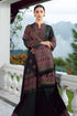 WOOL MEREENA  3PC UNSTICHED DRESS EMBROIDERED SHAWL-KS5016