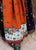 FULLY EMBROIDERED 3PC DHANAK DRESS WITH EMBROIDERED DHANAK SHAWL-KS5050