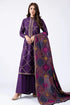 FULLY EMBROIDERED 3PC KARANDI DRESS WITH EMBROIDERED KARANDI SHAWL-KS5074