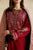 FULLY EMBROIDERED 3PC DHANAK DRESS WITH PRINTED DHANAK SHAWL-KS5025