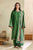 FULLY EMBROIDERED 3PC DHANAK DRESS WITH PRINTED DHANAK SHAWL-KS5029