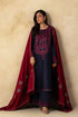 WOOL MAREENA 3PC EMBROIDERED DRESS EMBROIDERED SHAWL-KS5030