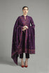 WOOL MARINA 3PC EMBROIDERED DRESS EMBROIDERED SHAWL-KS5009