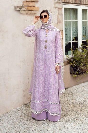 Embroidered Luxury Lawn Unstitched 3Pc | 1026