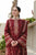 FULLY EMBROIDERED 3PC KARANDI DRESS WITH EMBROIDERED KARANDI SHAWL-KS5068