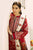 FULLY EMBROIDERED 3PC DHANAK DRESS WITH PRINTED DHANAK SHAWL-KS576