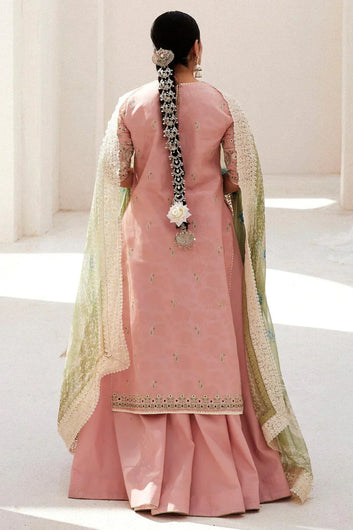Embroidered Luxury Lawn Unstitched 3Pc | 1064